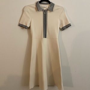 (NEW) SANDRO - White knit dress